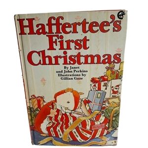 Vintage Book Haffertee's First Christmas Hardcover 1st Edition 1977 Children's